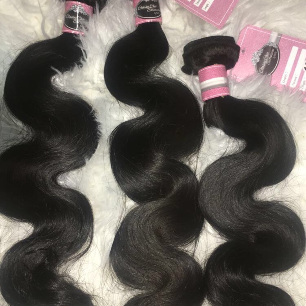 Virgin Body Wave bundles 18,20,22 inch